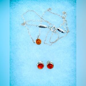 Tiffany & Co 16 inches Rhodonite Cabochons  Color by the Yard Necklace .